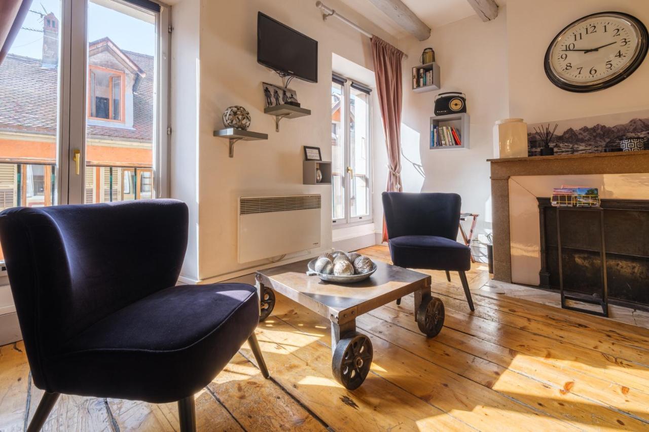 Au Grey D'Annecy, Studio Cosy Au Coeur De La Ville Εξωτερικό φωτογραφία