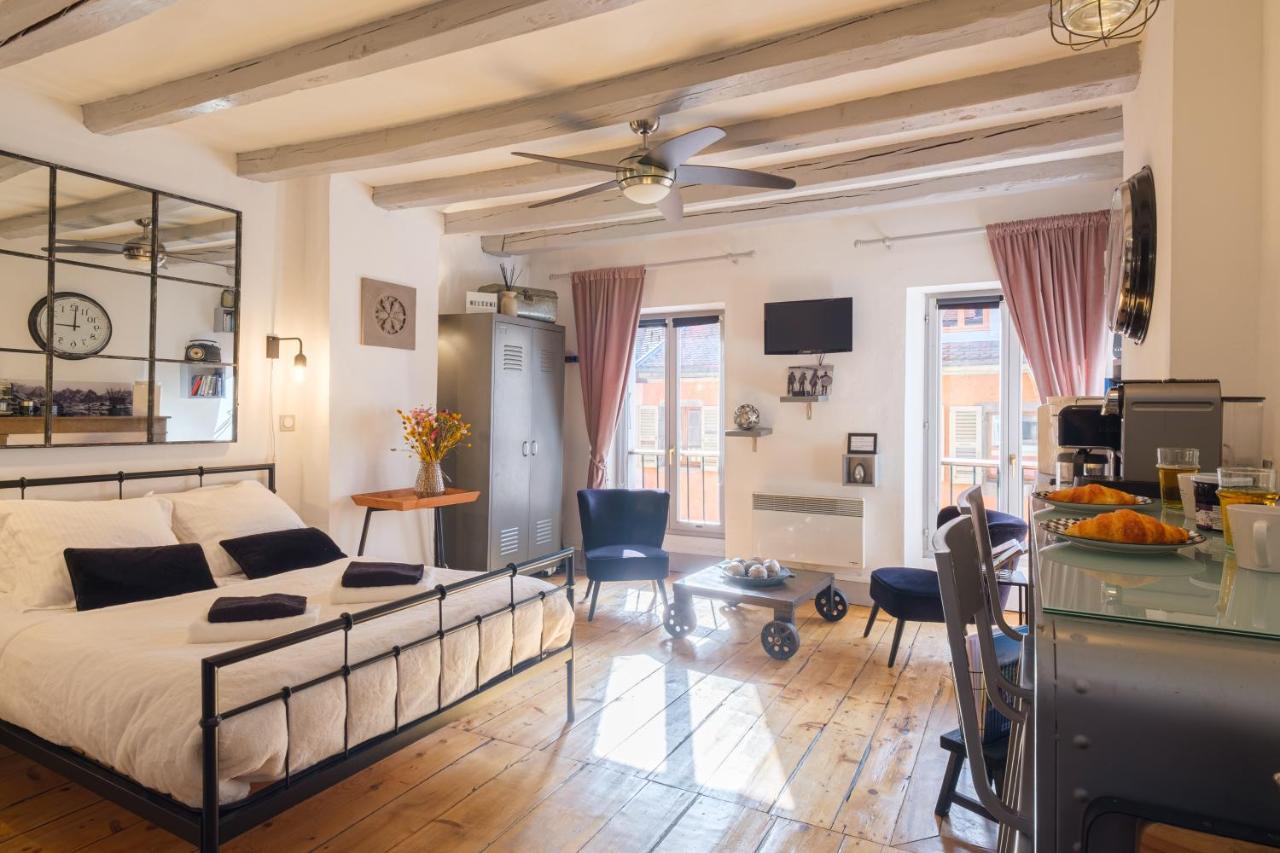 Au Grey D'Annecy, Studio Cosy Au Coeur De La Ville Εξωτερικό φωτογραφία