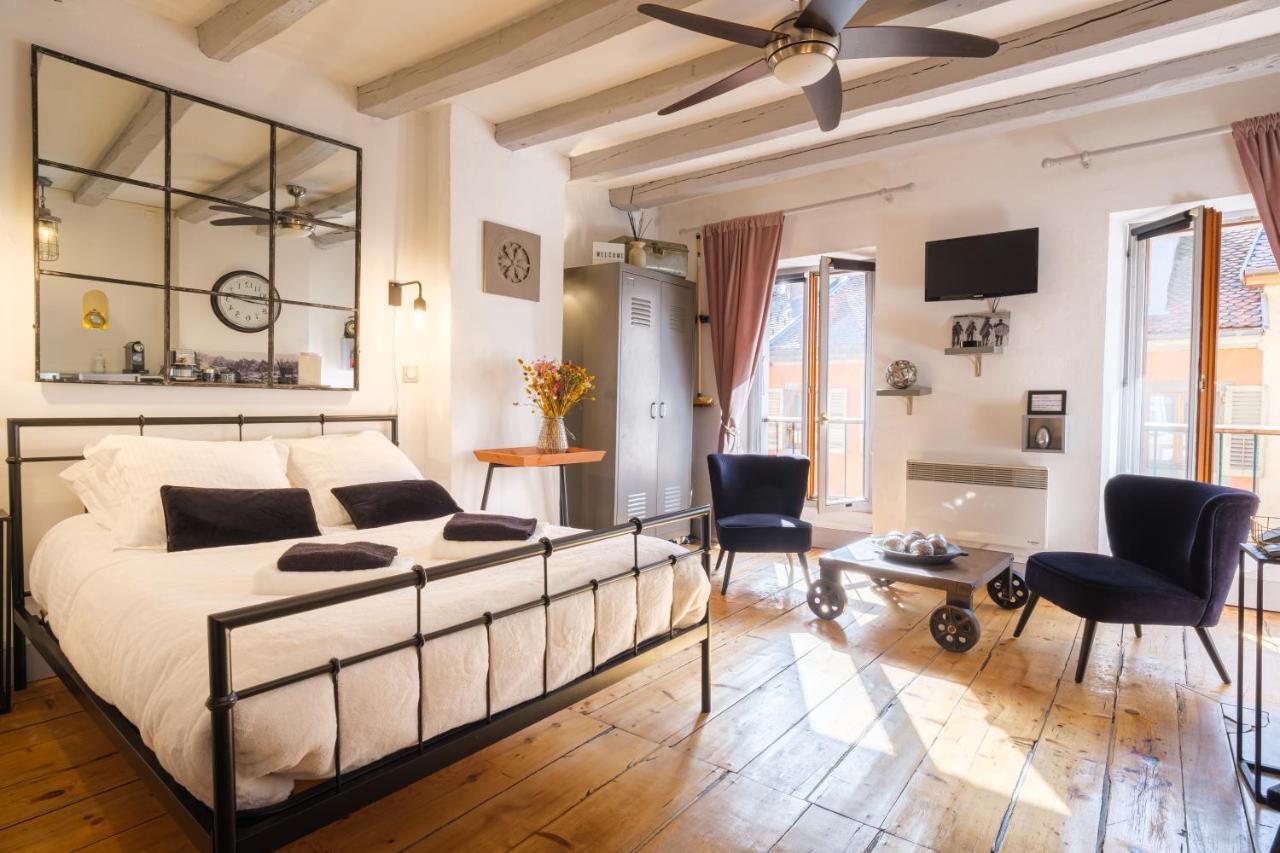 Au Grey D'Annecy, Studio Cosy Au Coeur De La Ville Εξωτερικό φωτογραφία